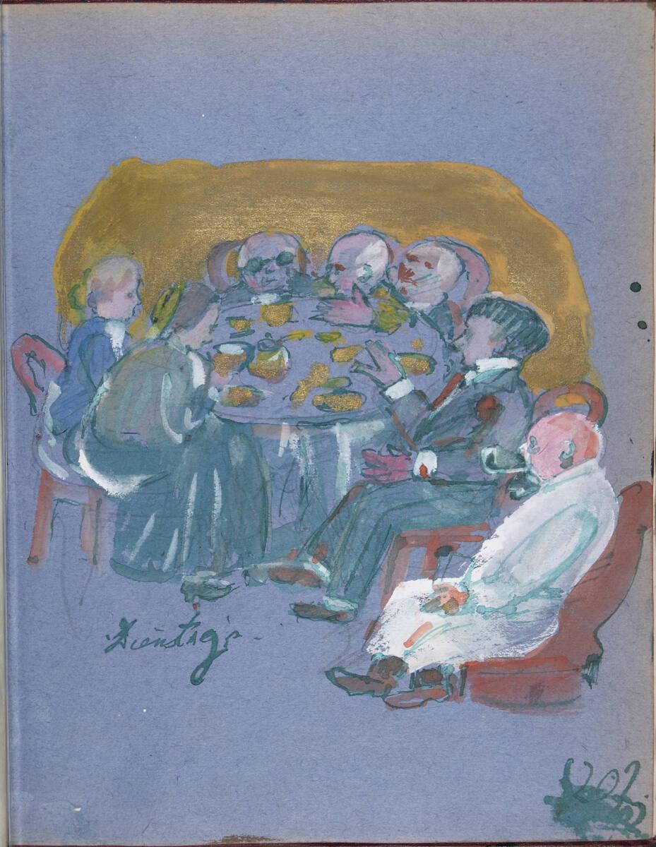 Oskar Laske, "Dienstag", Inv. Nr.: 35007/10/202