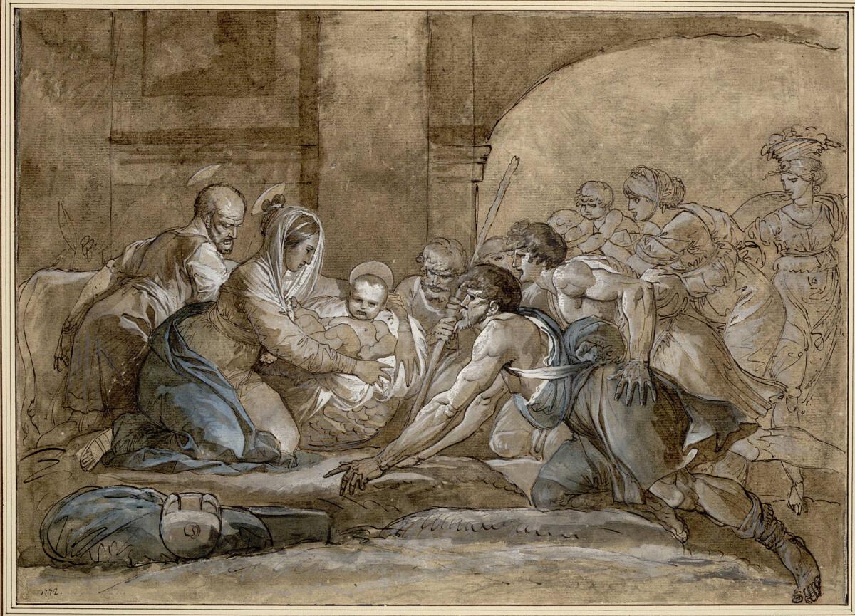 Giuseppe Cades, Anbetung der Hirten, Inv. Nr.: 12631