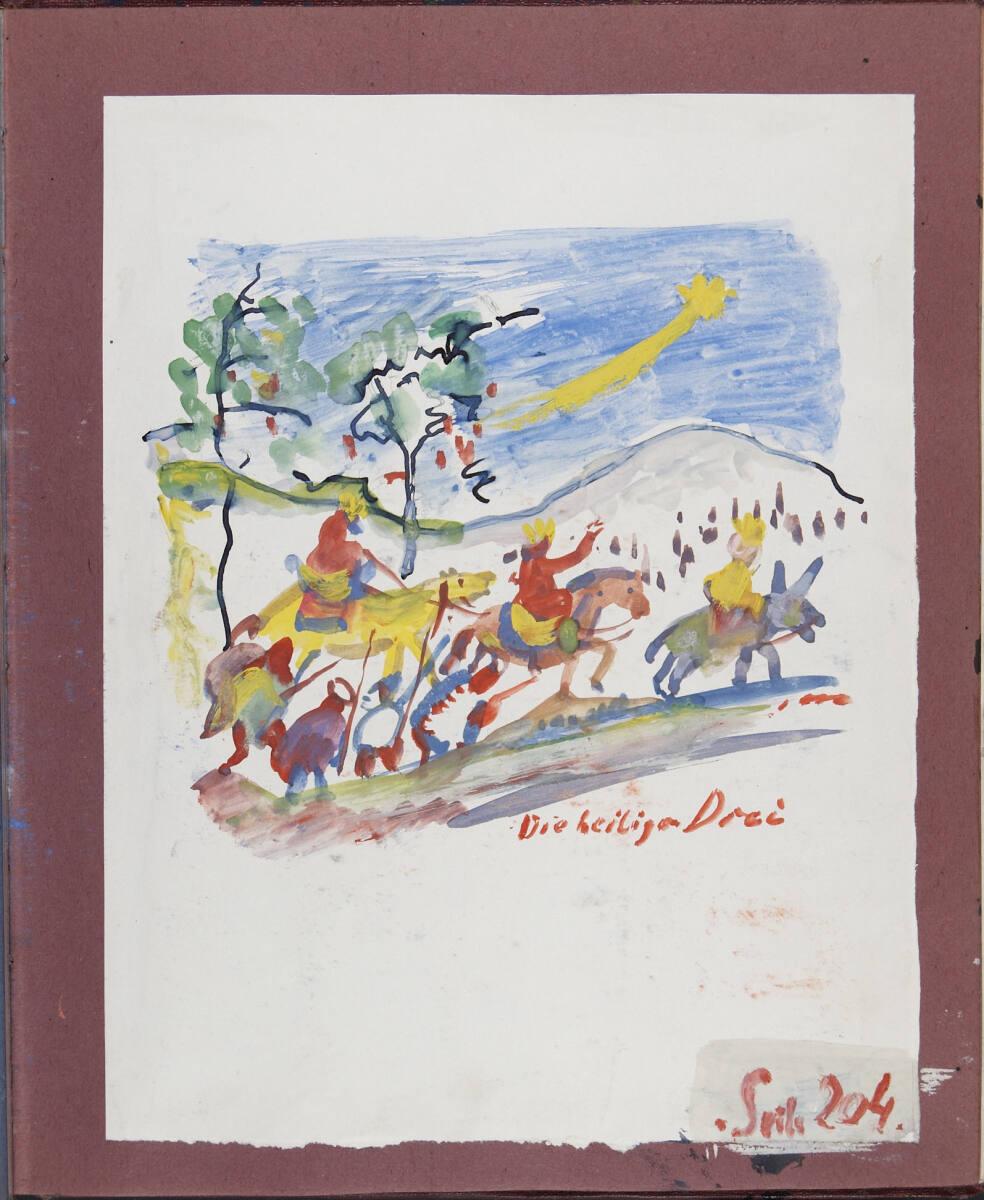 Oskar Laske, "Die heiligen Drei", Inv. Nr.: 35007/10/204