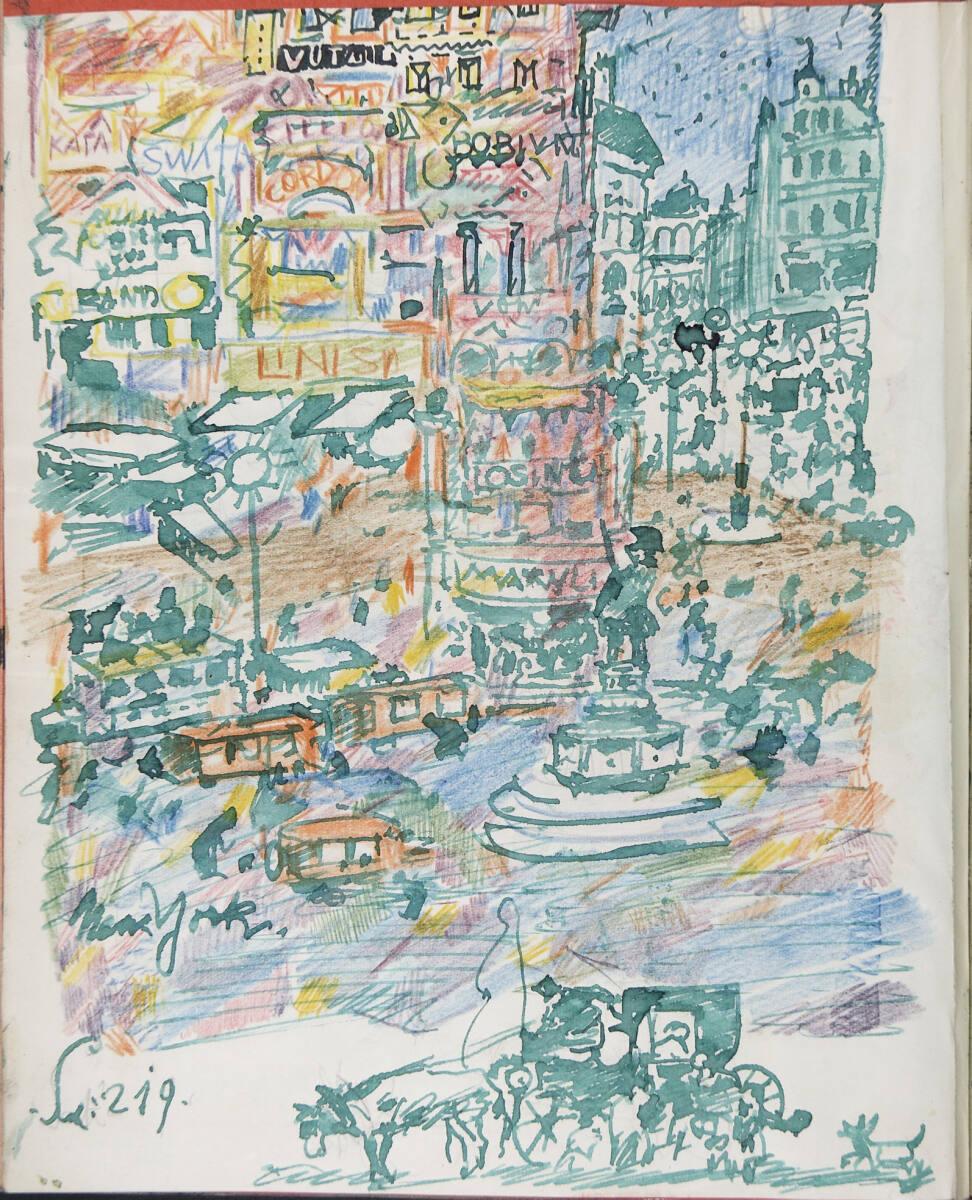 Oskar Laske, "New York", Inv. Nr.: 35007/10/219