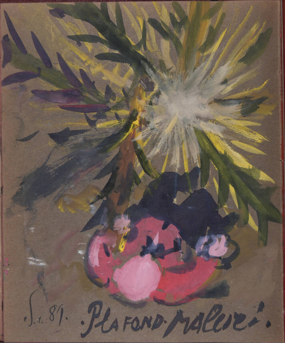 "Plafond-Malerei", Oskar Laske, 1950