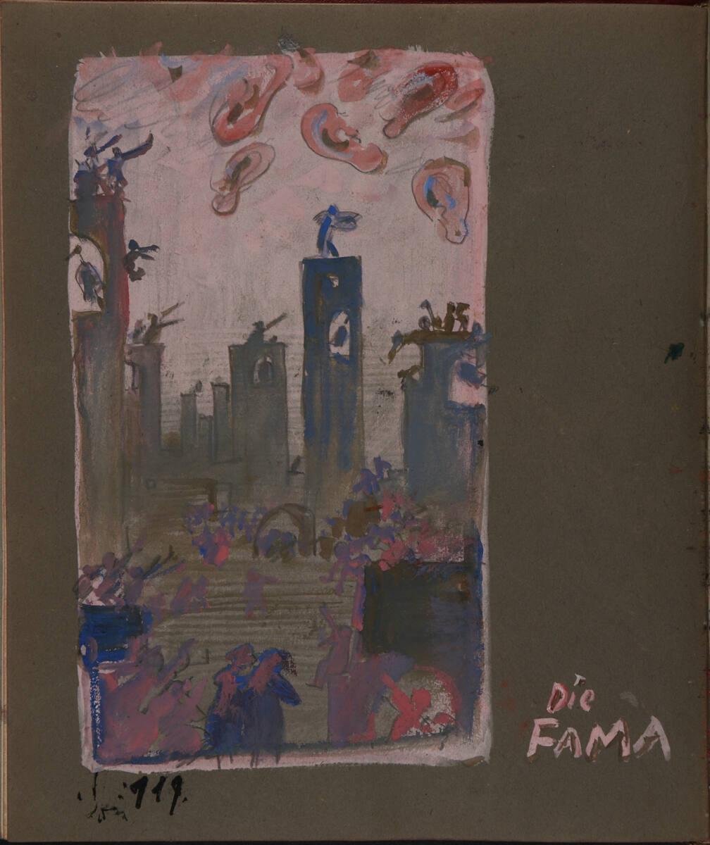 Oskar Laske, "Die Fama", Inv. Nr.: 35007/9/119