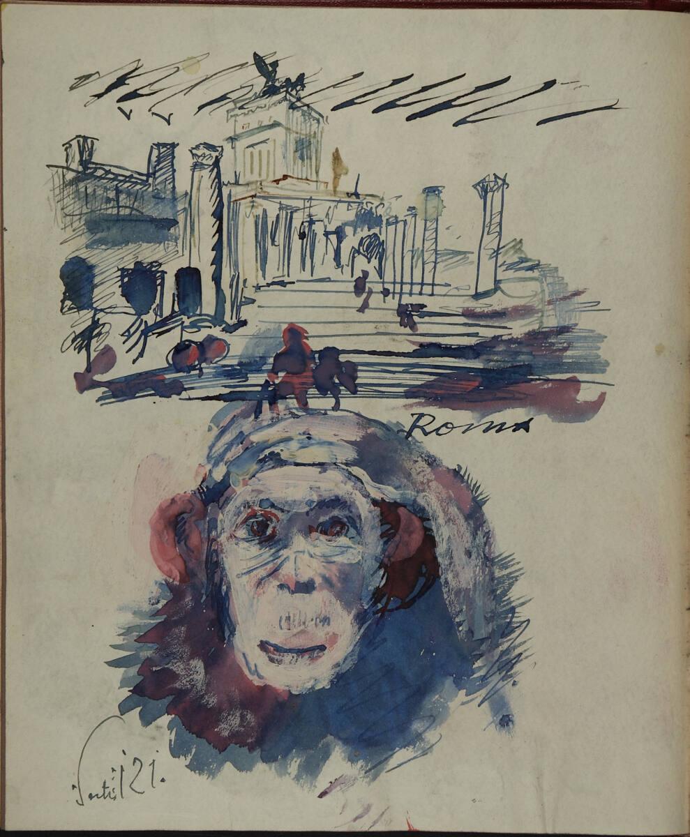 Oskar Laske, "Roma", Inv. Nr.: 35007/9/121