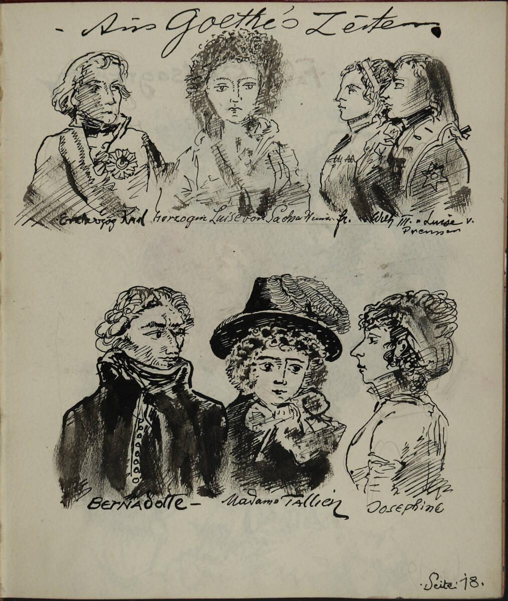 Oskar Laske, "Aus Goethe's Zeiten", Inv. Nr.: 35007/9/18