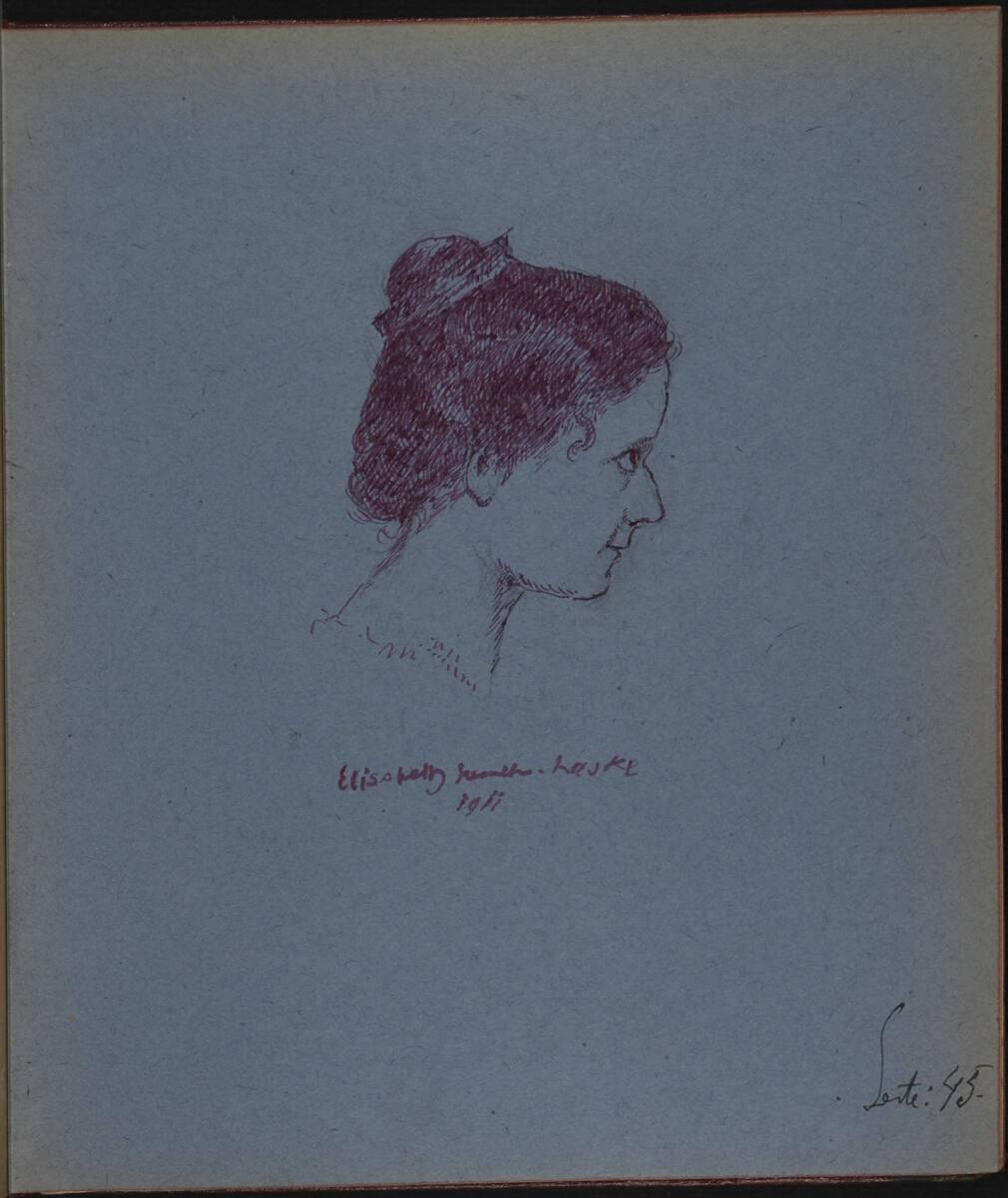Oskar Laske, "Elisabeth Laske", Inv. Nr.: 35007/8/45