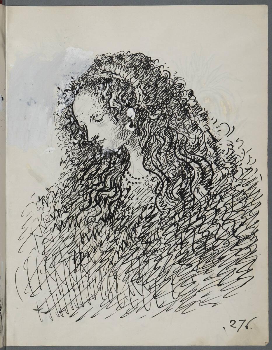 Oskar Laske, Porträt einer Dame, Inv. Nr.: 35007/5/276