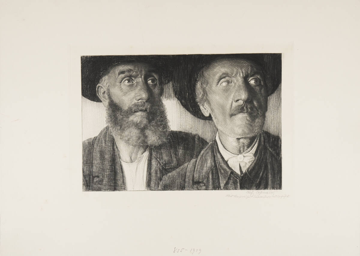 Bauernstudien, Alfred Cossmann