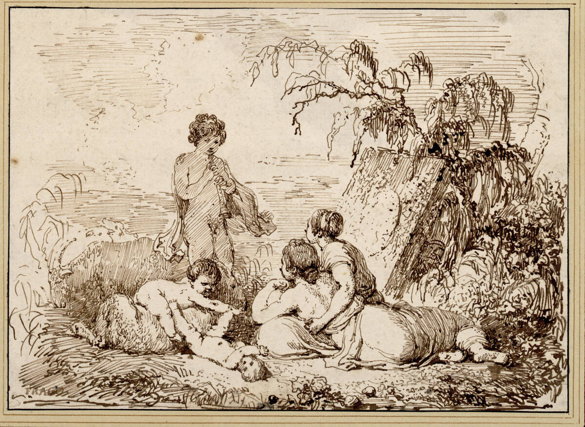 Hirtenfamilie