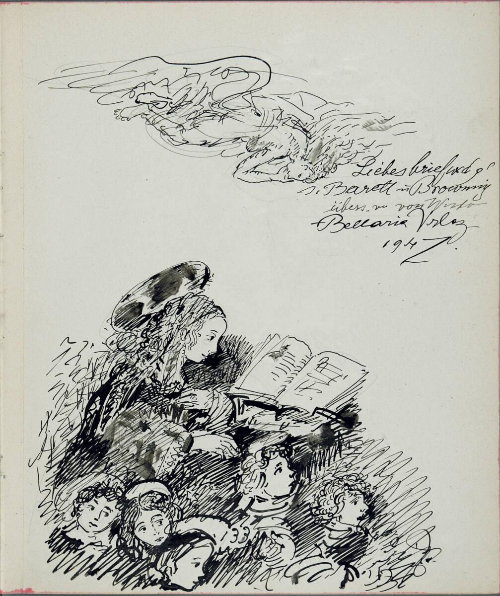 Oskar Laske, Aus meinen Illustrationen. Illustrationen zu Werken verschiedener Autoren, Inv. Nr…