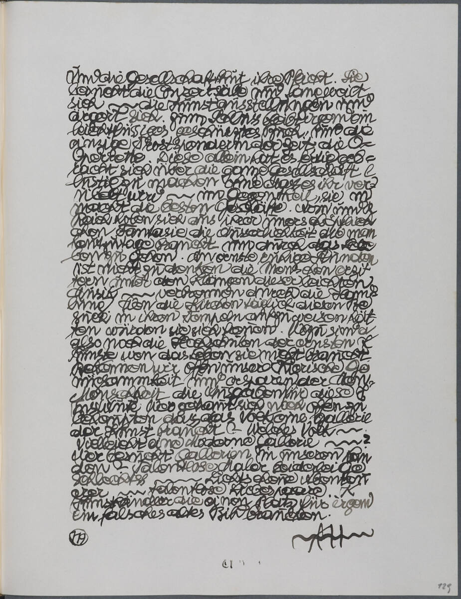 Tagebucheintrag, Anton Hanak, 1918