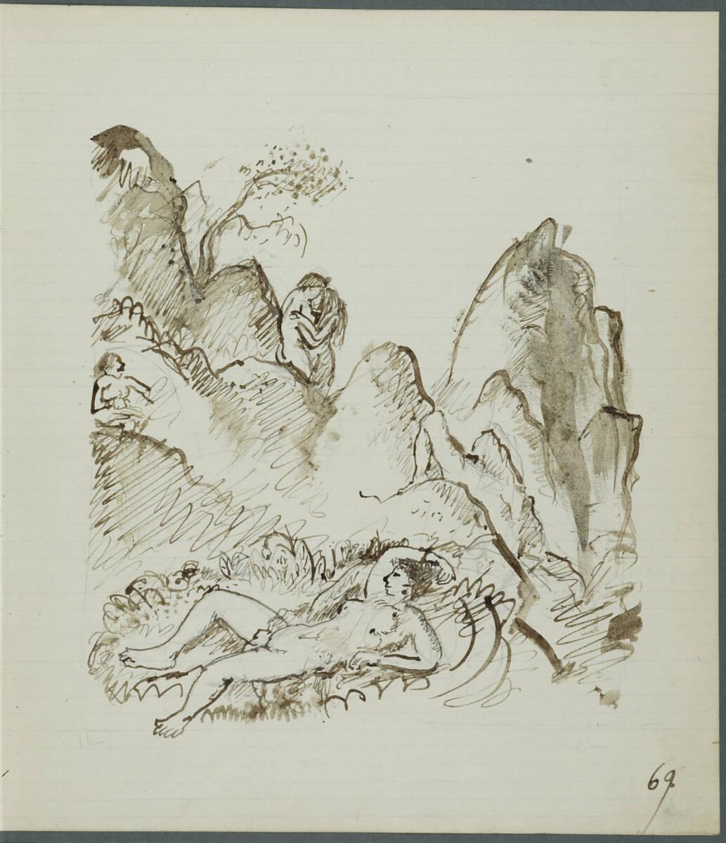 Oskar Laske, Das Paradies, Inv. Nr.: 35007/4/69