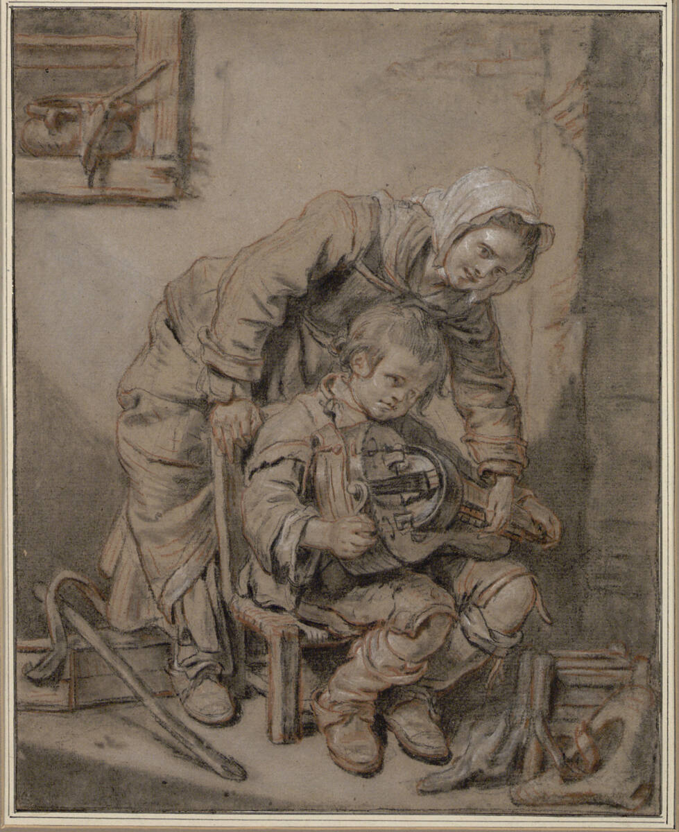 Unterweisung eines kleinen Savoyarden, Jean-Baptiste Greuze
