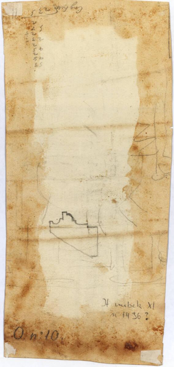 Unbestimmt, Gartentor mit Borghese-Wappen, Inv. Nr.: AZItalienunb.1436v