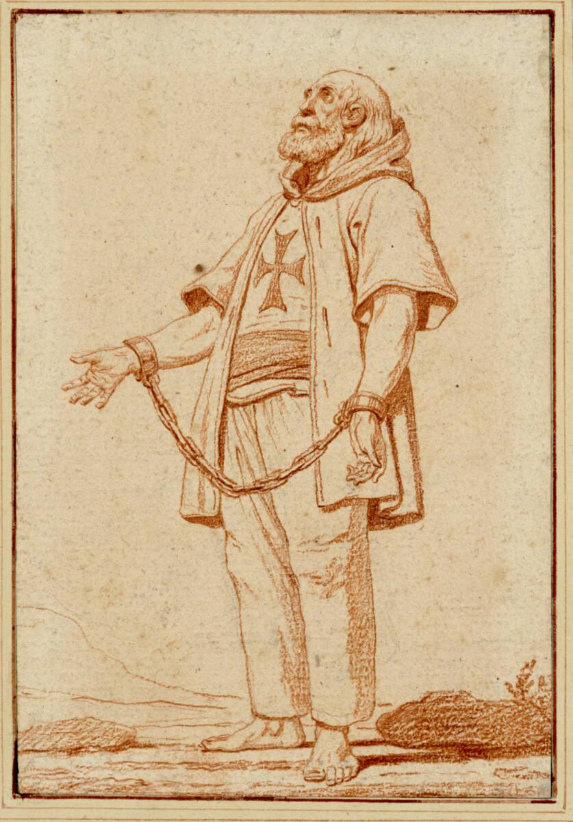 Jean Pierre Norblin, Gefangener Malteser, Inv. Nr.: 12854