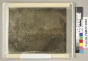 Anonym, Marktplatz mit Barockkirche (Budapest, Franziskanerkirche?), Inv. Nr.: FotoGLV2000/1004…