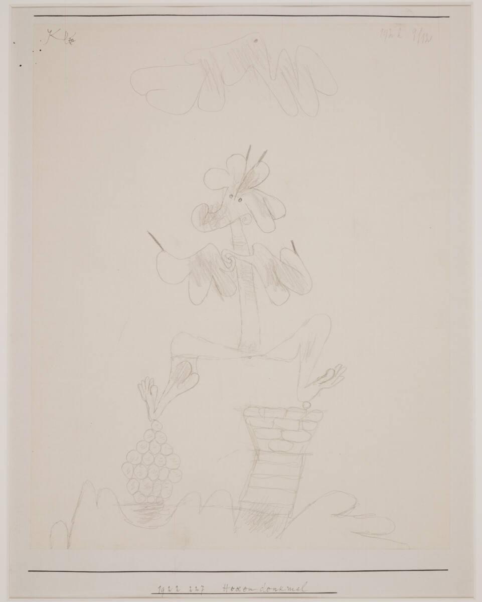 Paul Klee, Hexendenkmal, Inv. Nr.: 47372