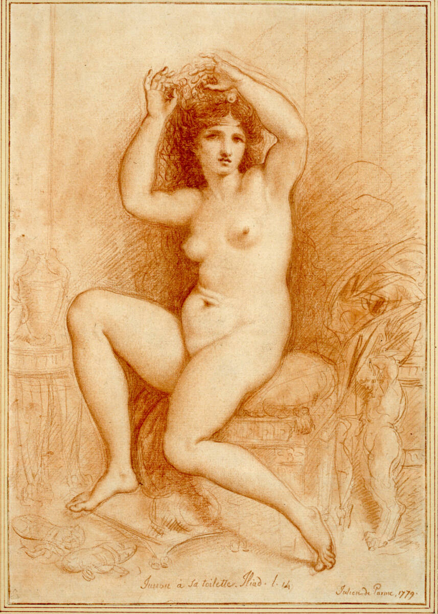 Juno bei der Toilette, Julien de Parme, 1779
