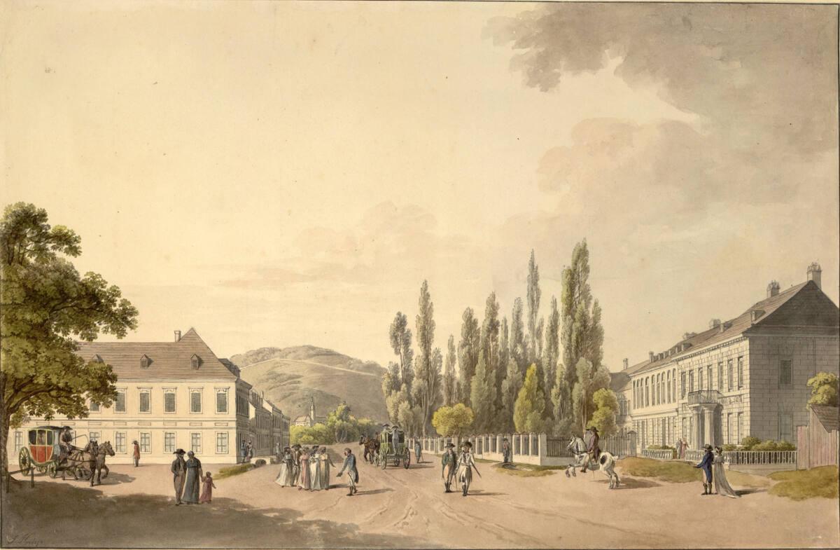 Johann Kniep, Ansicht von Hietzing, Inv. Nr.: 6880