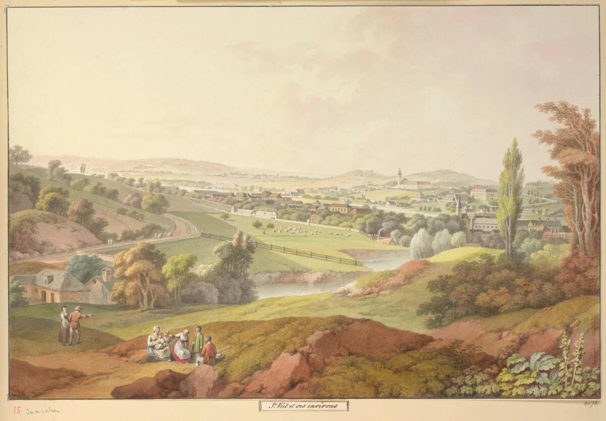 Laurenz Janscha, Sankt Veit und Umgebung, Inv. Nr.: 6882