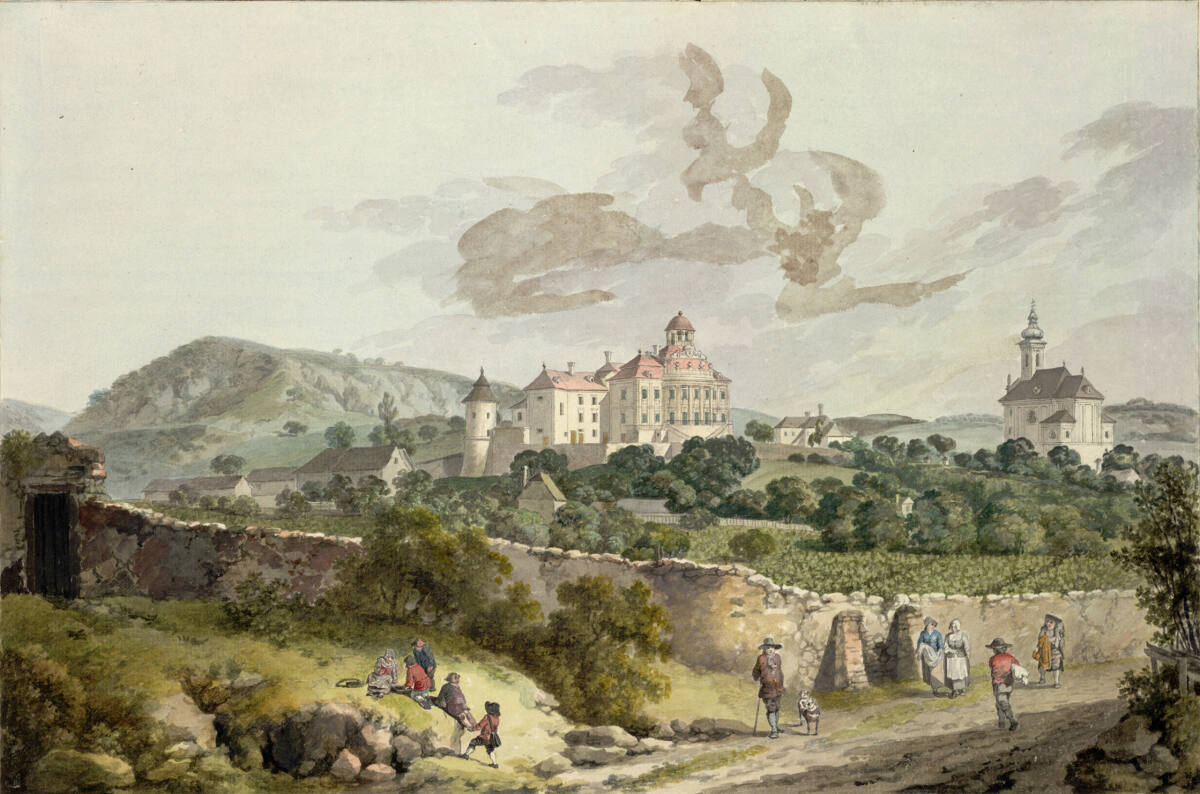 Schloss Rodaun, Laurenz Janscha, 1790–1810