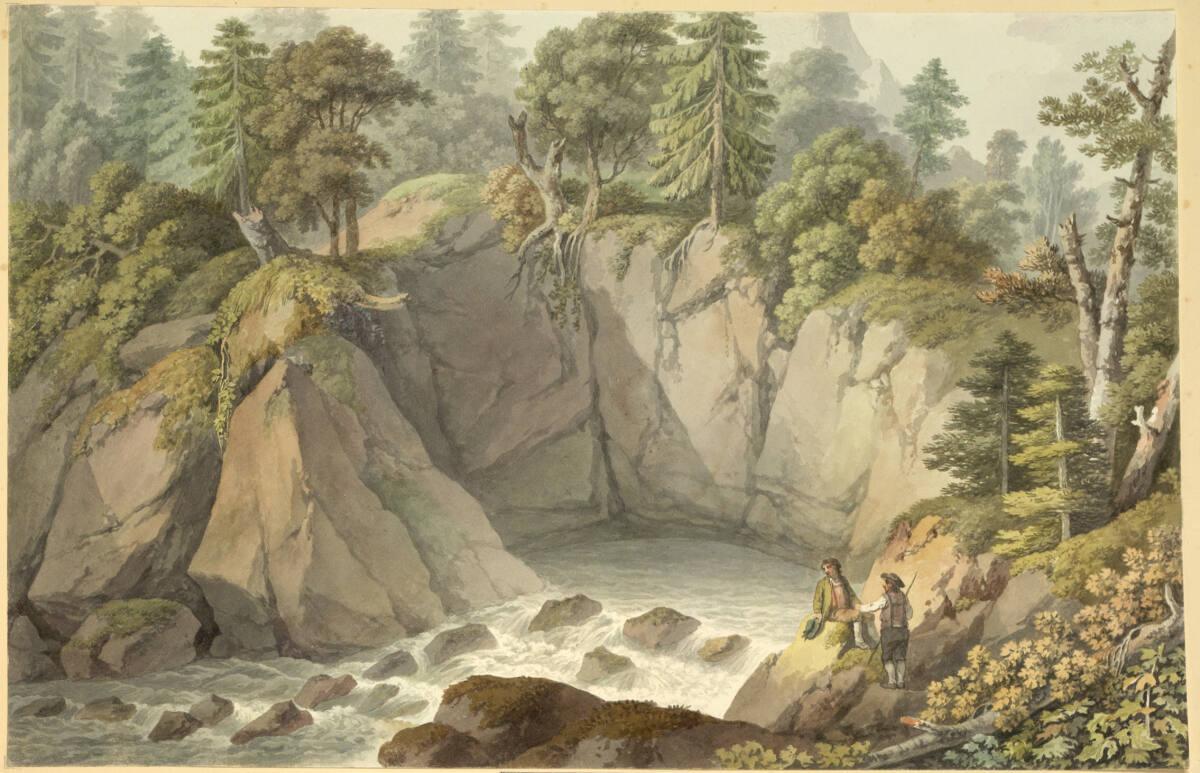 Ferdinand Runk, Ursprung bei Hallstatt, Inv. Nr.: 7038