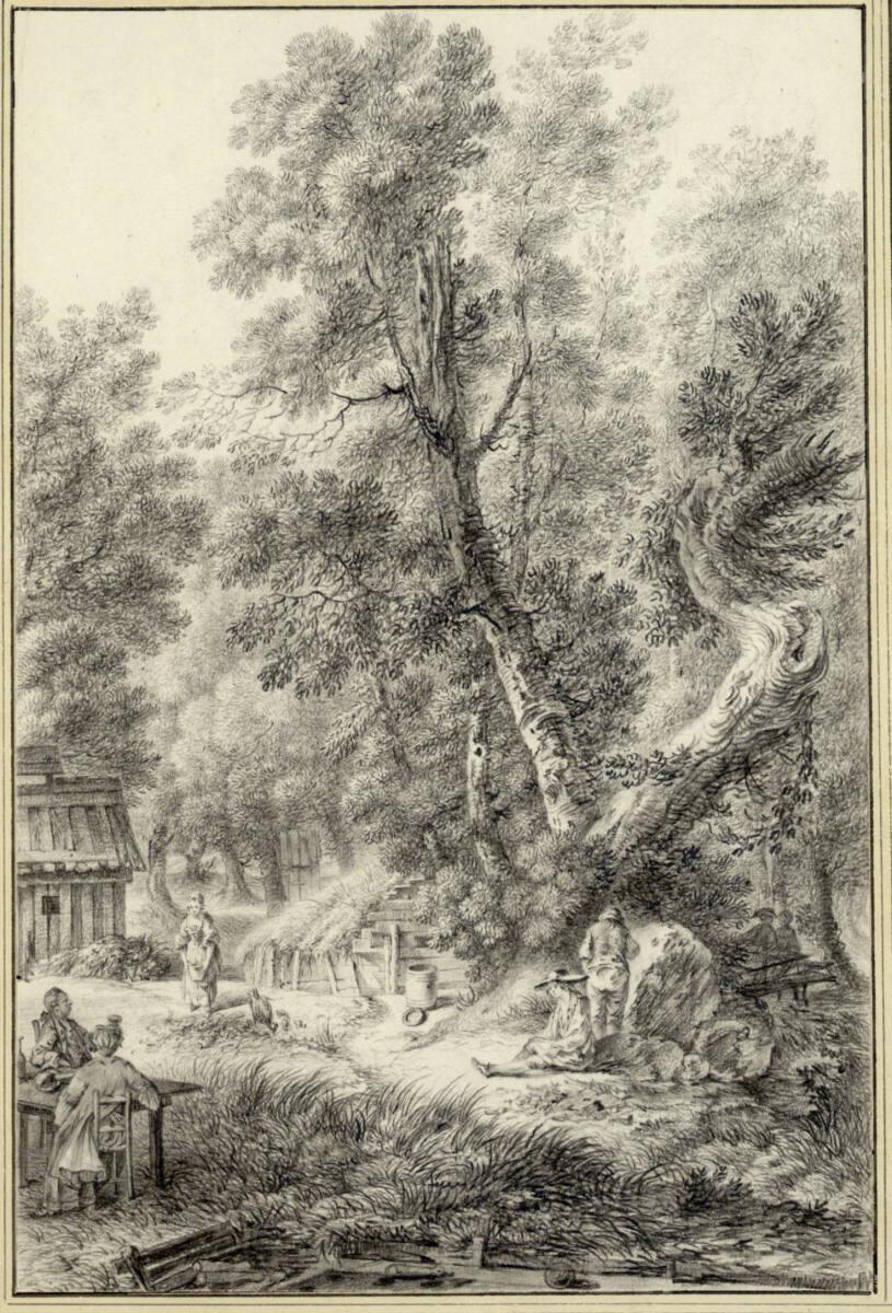 Theodat Roger (de Luneville), Baumlandschaft, Inv. Nr.: 12925