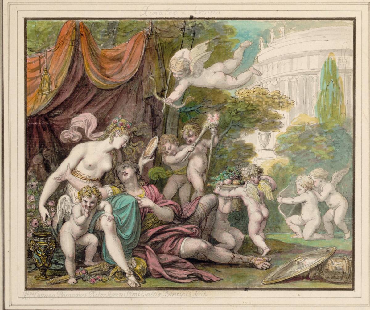 Rinaldo und Armida, Richard Cosway
