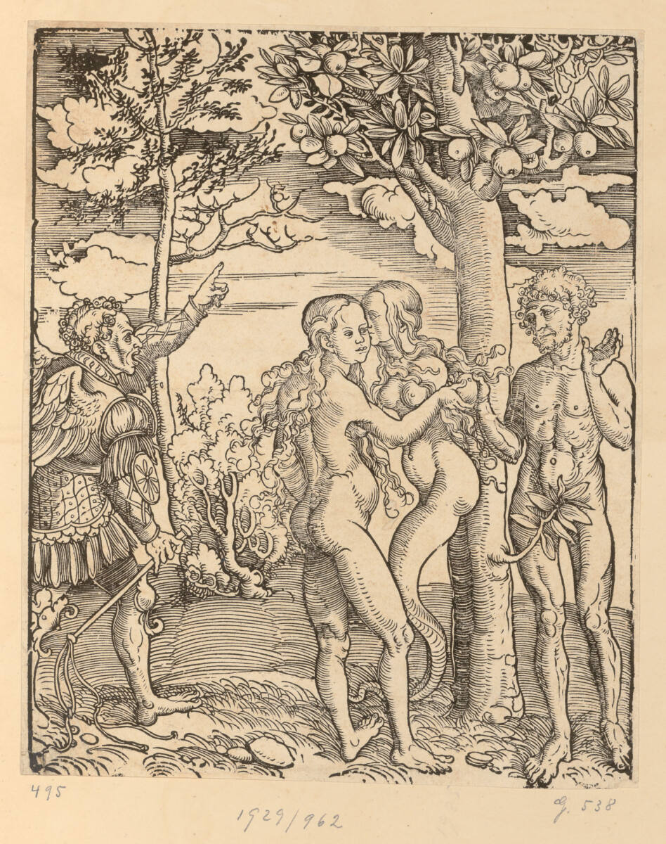 Der Sündenfall, Lucas Cranach d. Ä.