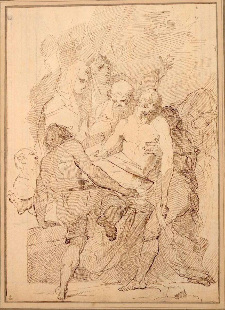 Benjamin West, Grablegung Christi, Inv. Nr.: 13049
