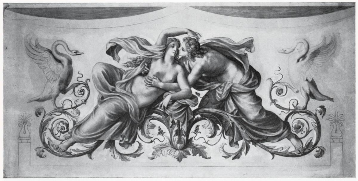 Karl Rahl (der Jüngere), Liebespaar in Ranke, Inv. Nr.: 33012