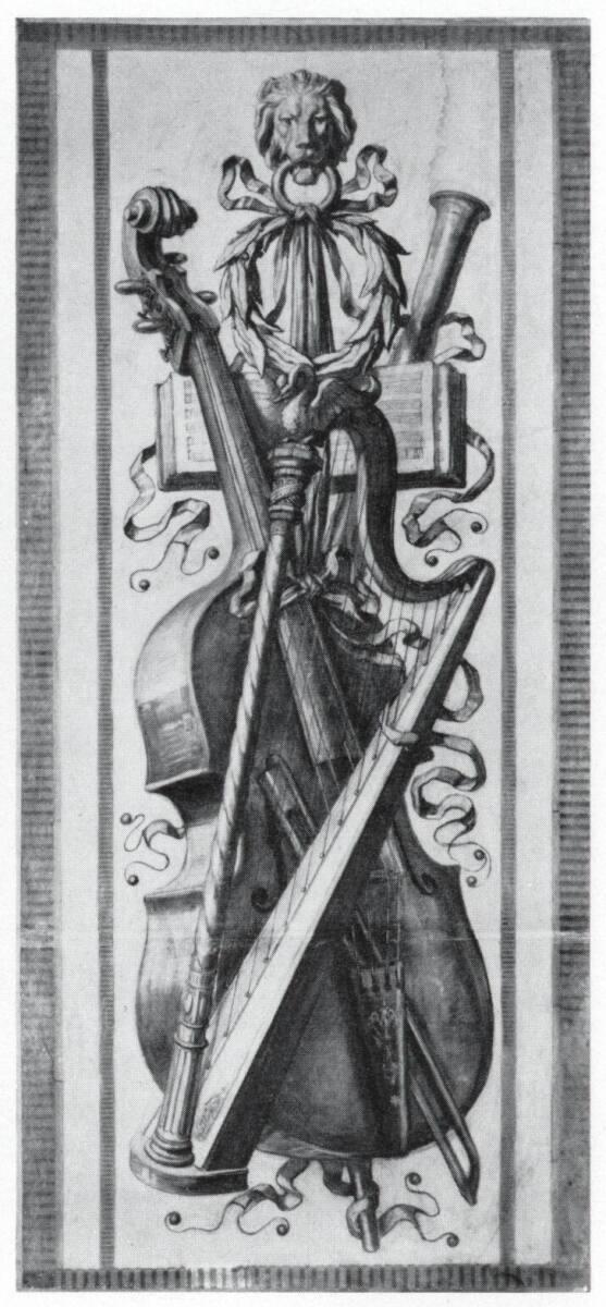 Karl Rahl (der Jüngere), Orchestertrophäen: Bassgeige, Inv. Nr.: 33028