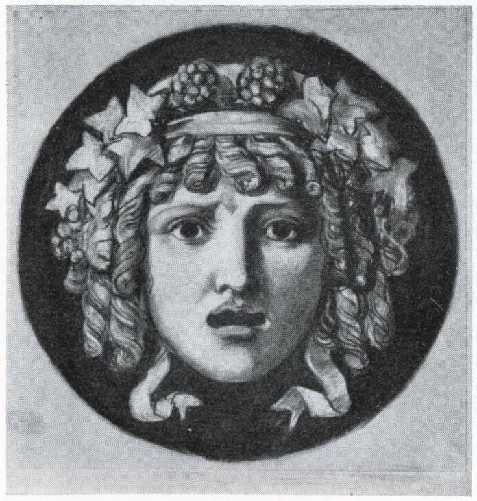 Karl Rahl (der Jüngere), Medaillon: Mädchenmaske, Inv. Nr.: 33046