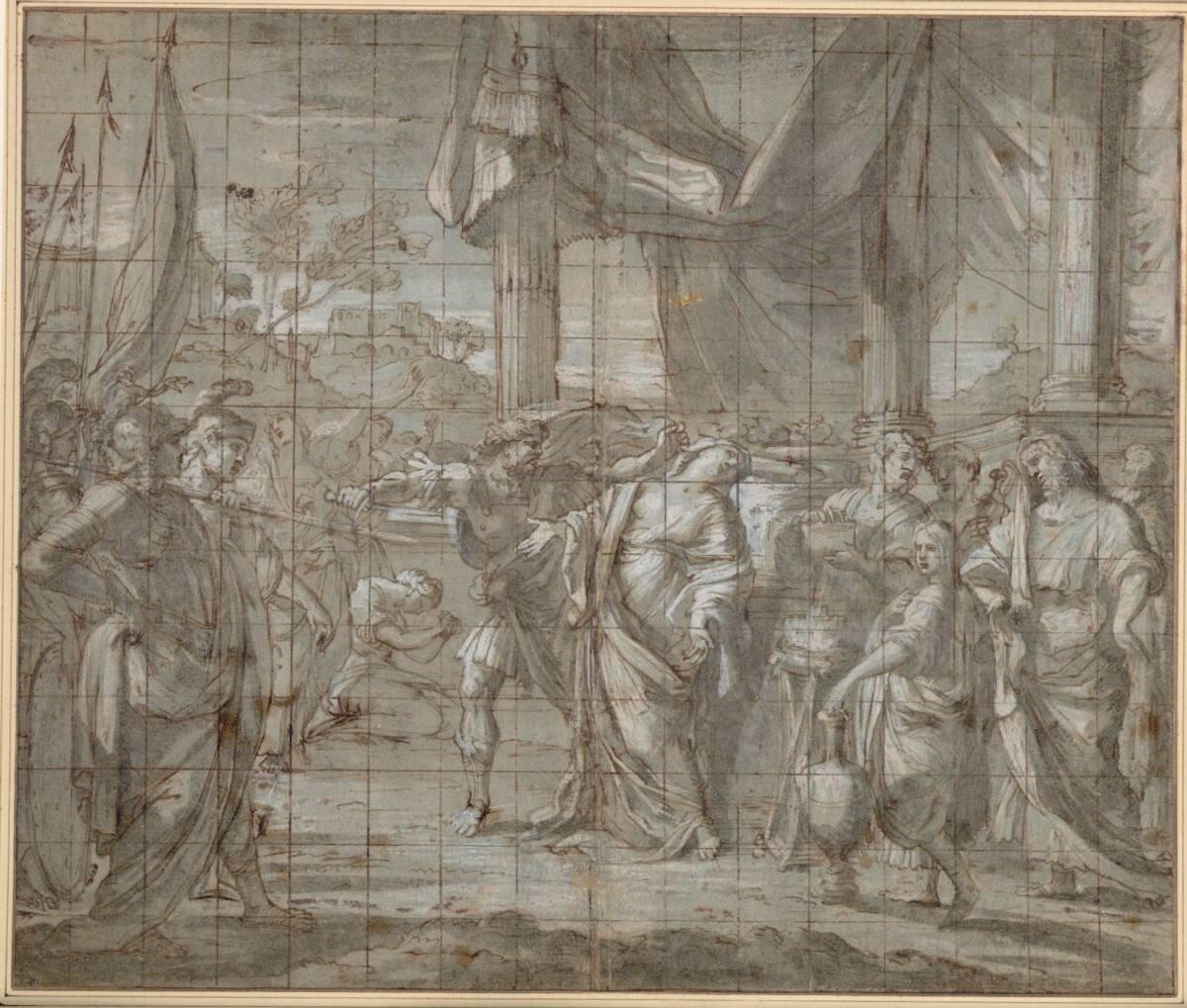 François Perrier, Die Opferung der Polyxena, Inv. Nr.: 13168