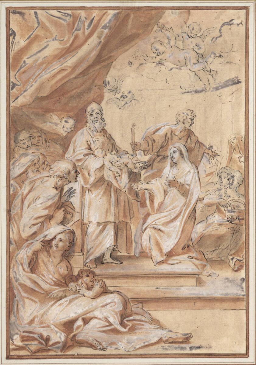 Anonym, Darbringung im Tempel, Inv. Nr.: 13174