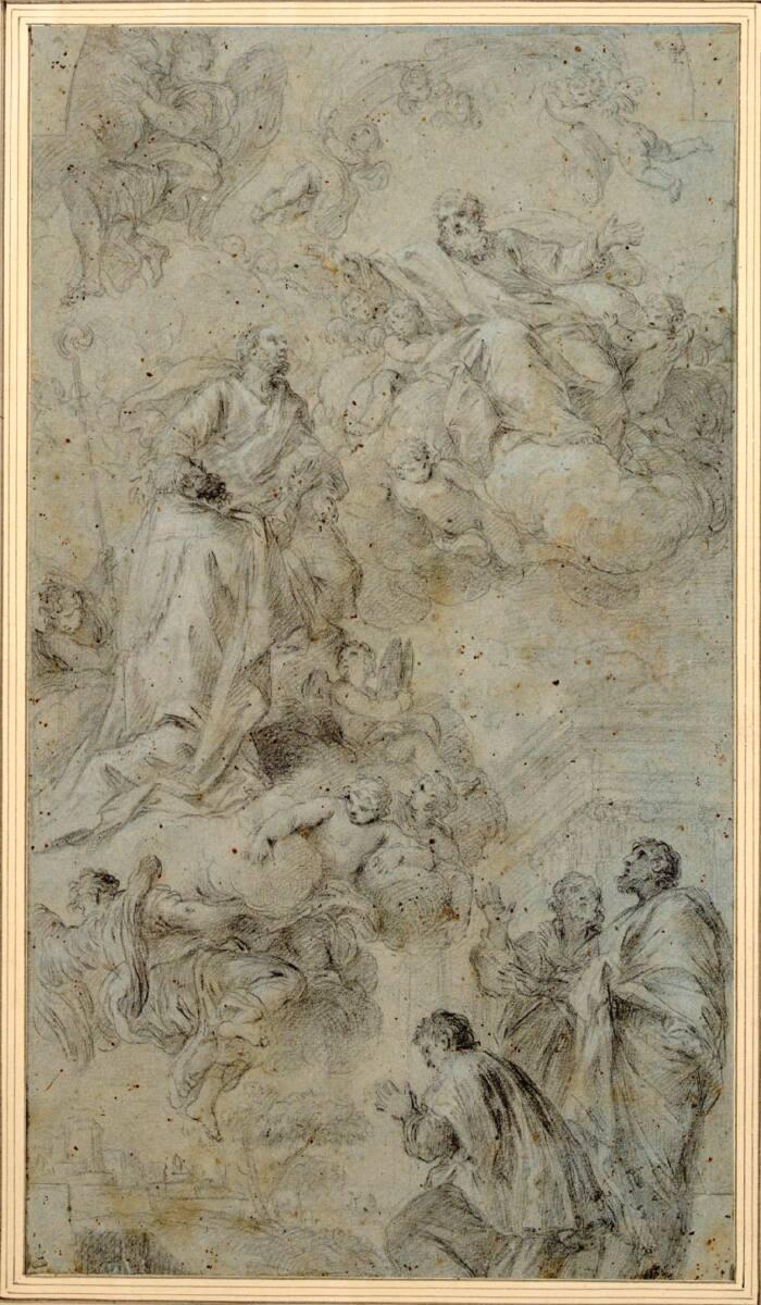 Stefano Pozzi, Der hl. Apollinaris in der Glorie, Inv. Nr.: 13191