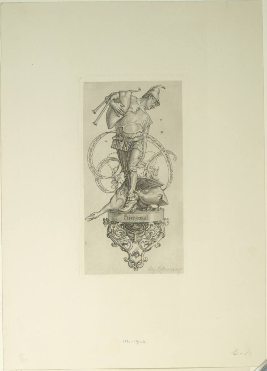 Lebensregel, Alfred Cossmann