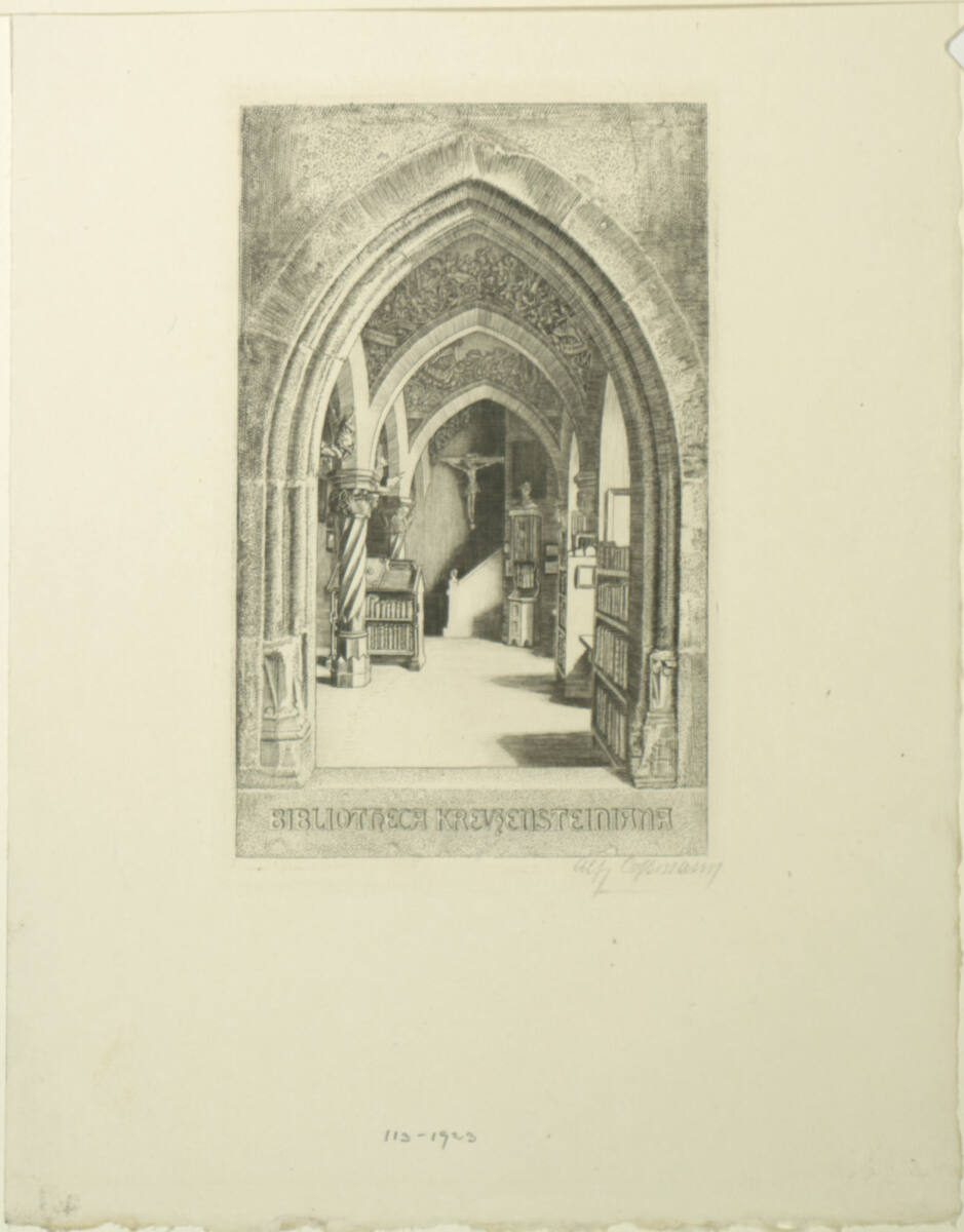 Bibliotheca Kreuzensteiniana, Alfred Cossmann