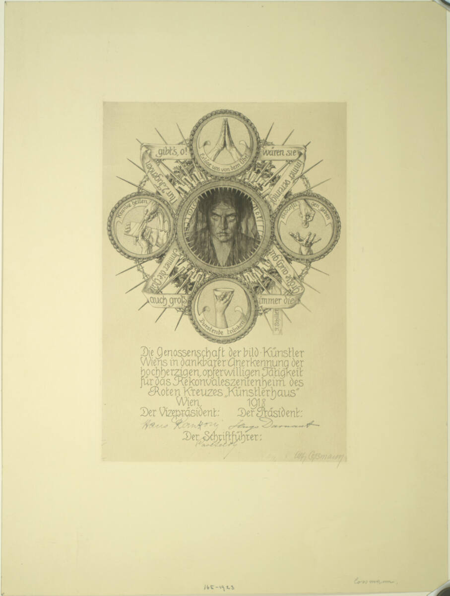 Künstlerhaus, Alfred Cossmann