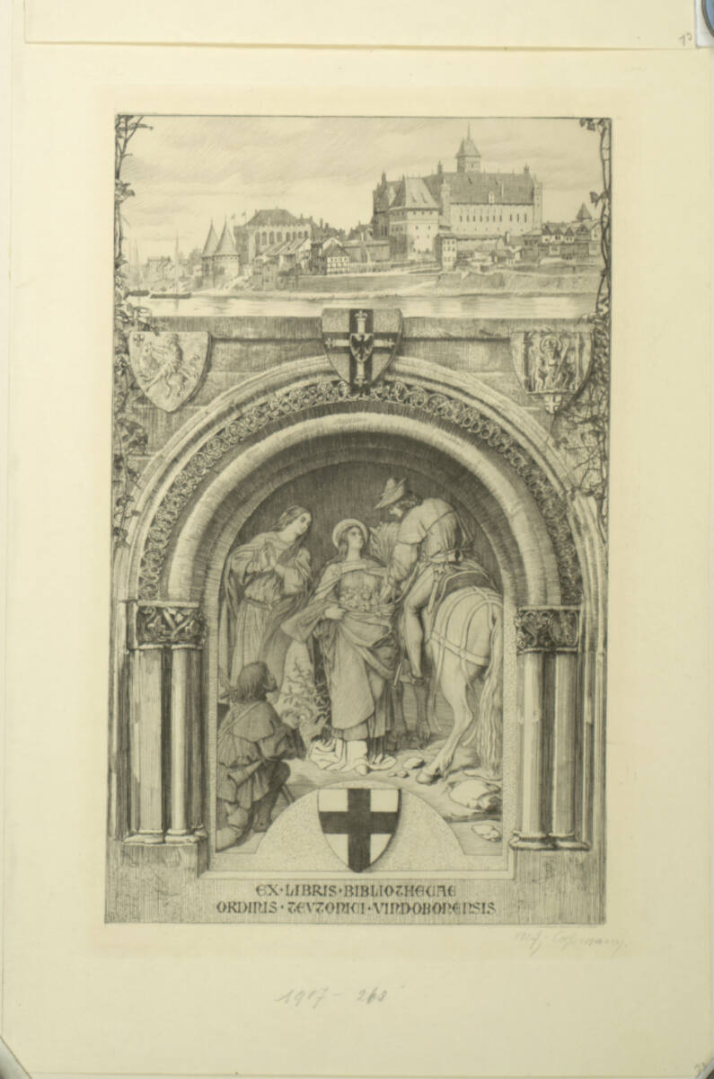 Ex libris Bibliothecae, Alfred Cossmann