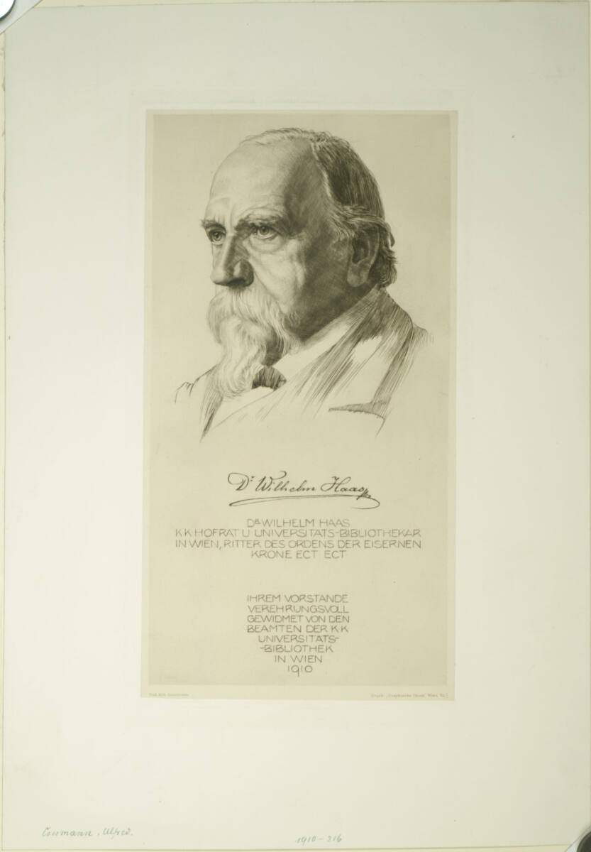 Dr. Wilhelm Haas, Alfred Cossmann