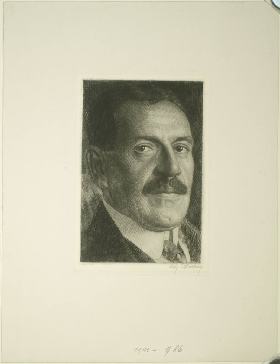 Textilindustrieller Dr. Lechner, Alfred Cossmann