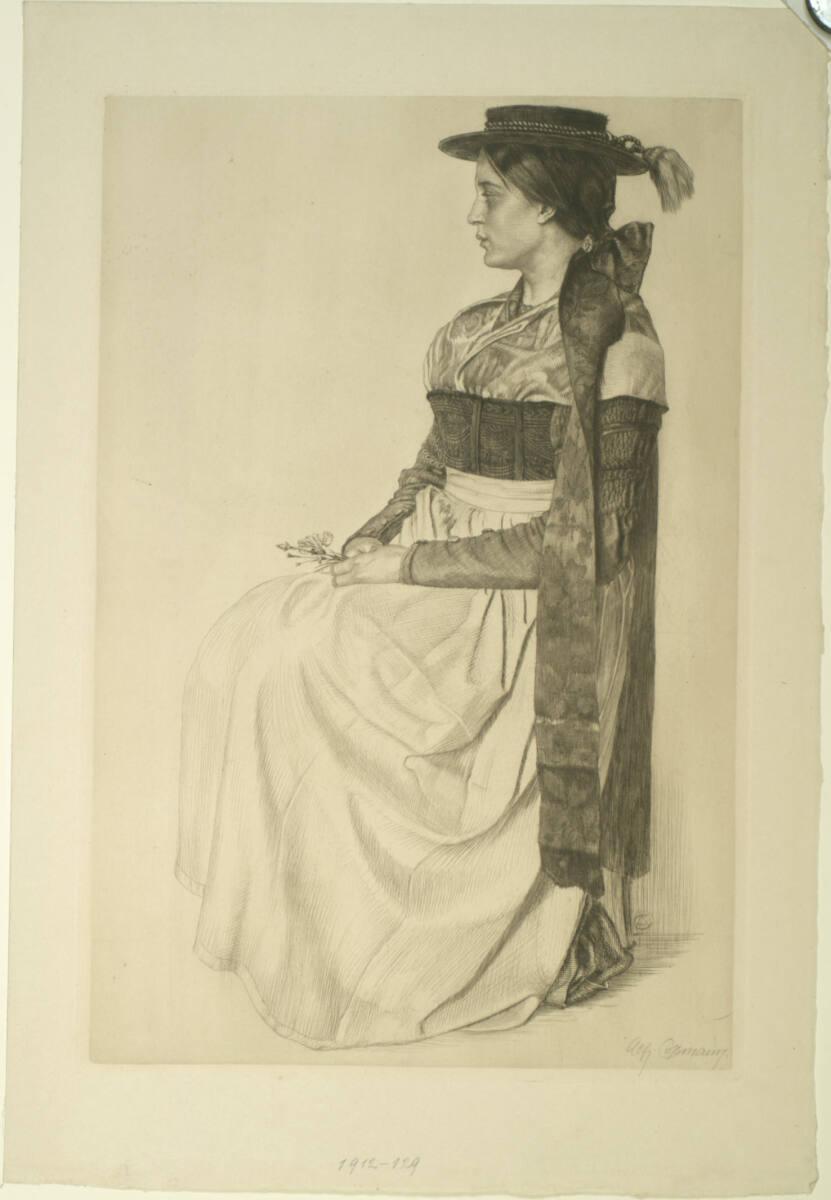 Alfred Cossmann, Pinzgauerin, Inv. Nr.: DG1912/129