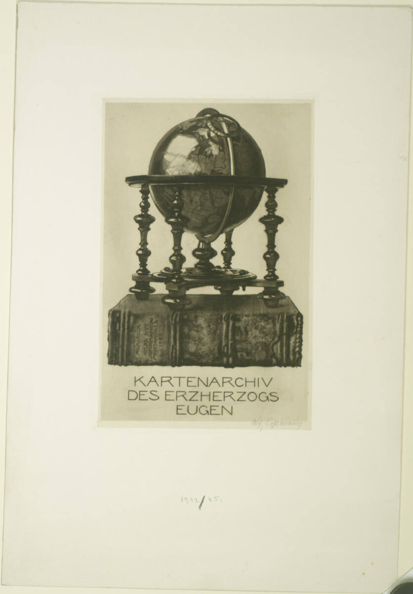 Kartenarchiv des Erzherzogs Eugen, Alfred Cossmann
