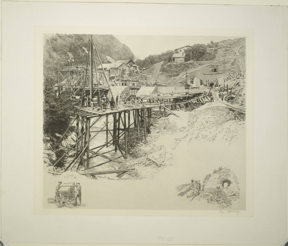 Brückenbau, Alfred Cossmann