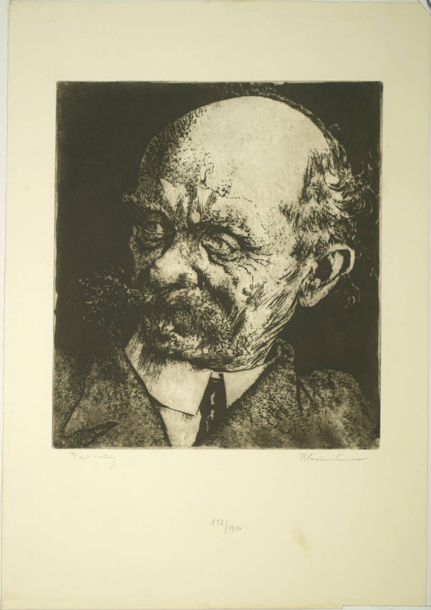 Leopold Blauensteiner, Herrenbildnis, Inv. Nr.: DG1936/112