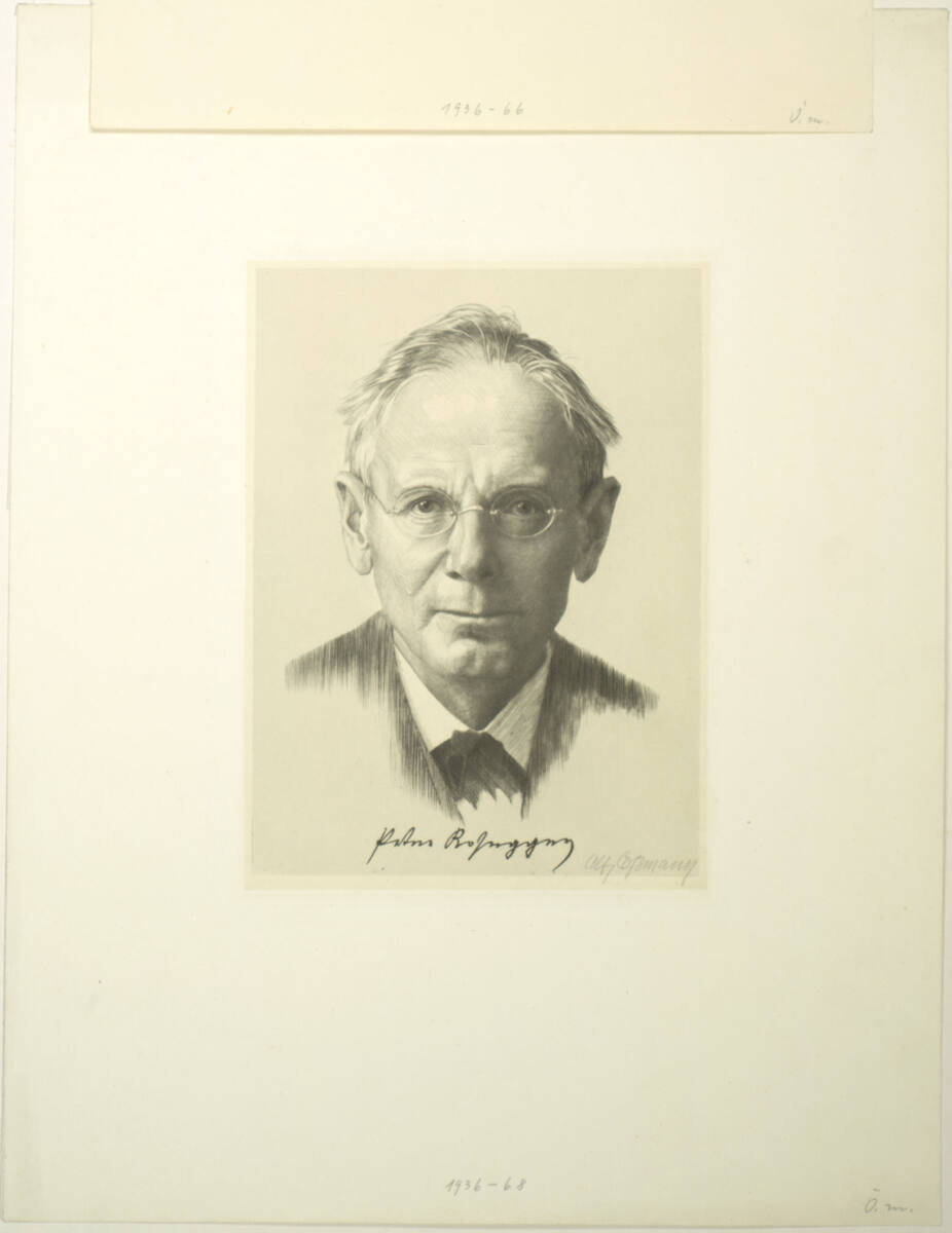 Peter Rosegger, Alfred Cossmann