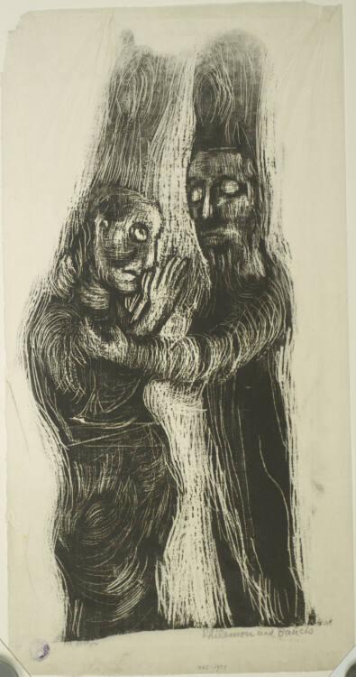 Margret Bilger, Philemon und Baucis, Inv. Nr.: DG1951/465