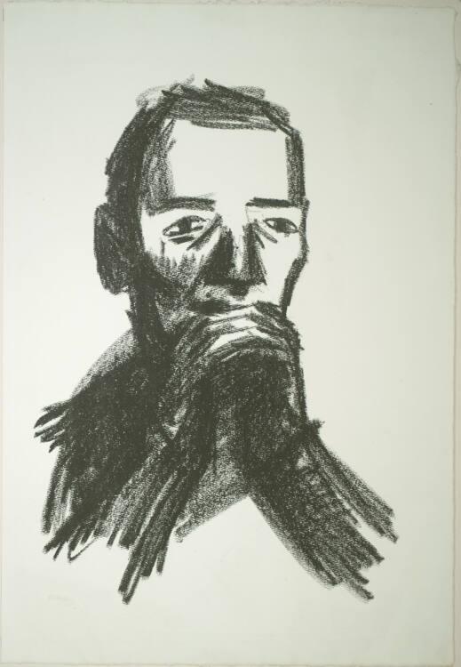 Leopold Birstinger, Betender, Inv. Nr.: DG1954/219