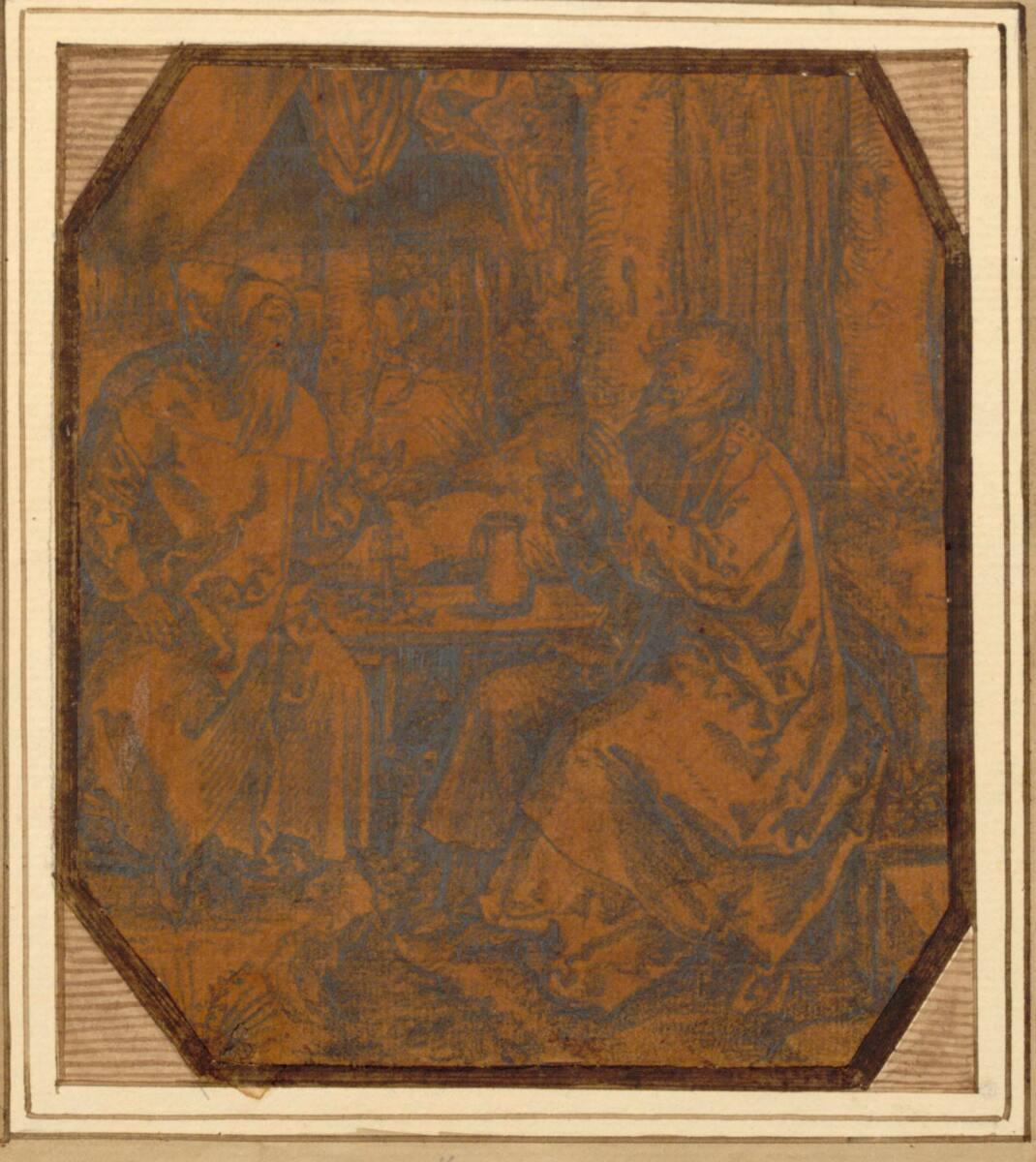 Anonym, Die Heiligen Antonius und Paulus, Inv. Nr.: 13249