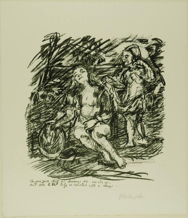 Oskar Kokoschka, Der Traum (Shakespeare-Vision), Inv. Nr.: DG2005/10942/20